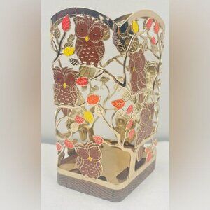 Bath & Body Works ~OWLS WITH BASE ~GENTLE FOAMING  HAND SOAP Holder